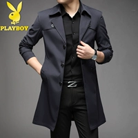 11-8906 карманы траншеи средней длины имеют кнопки.