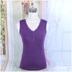 Mùa thu và mùa đông ấm áp và áo vest cashmere của phụ nữ mặc đồ lót từ việc mặc áo ngực định hình cơ thể áo sơ mi dày trung niên áo lót nam sát nách Áo vest
