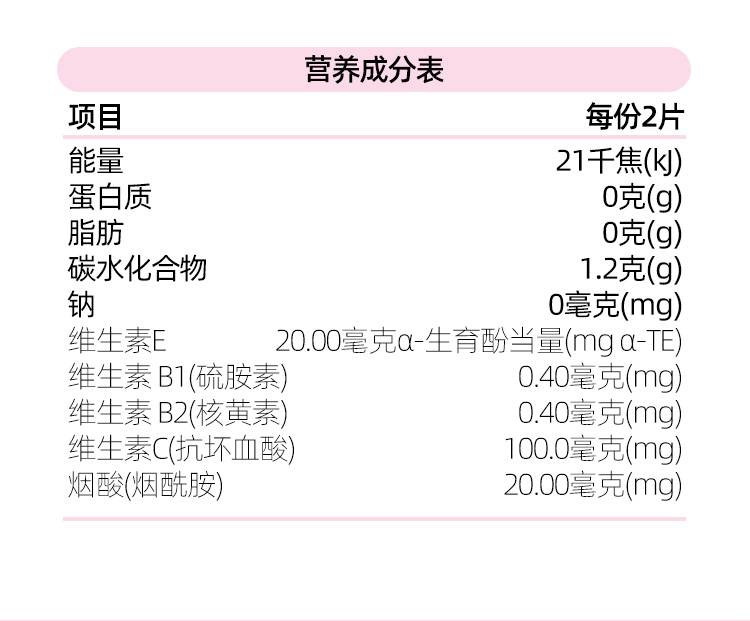 【禾博士】复合维生素CE60片