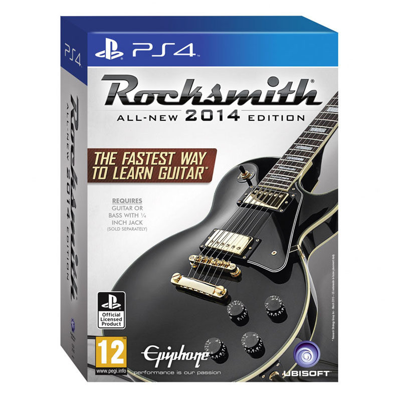 PS4 game Rocksmith 2014 Rocksmith game data cable English version spot - Taobao