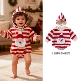 Рождественское демисезонное боди подходит для мужчин и женщин для девочек, детский удерживающий тепло комплект, в корейском стиле