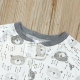 Детская демисезонная пижама с молнией для раннего возраста, боди для новорожденных