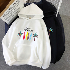 Real photos of the new hooded sweater in early spring