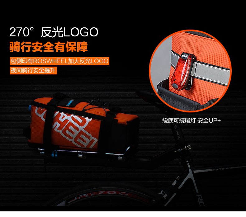 Sacoche pour vélo mixte ROSWHEEL - Ref 2219662 Image 18