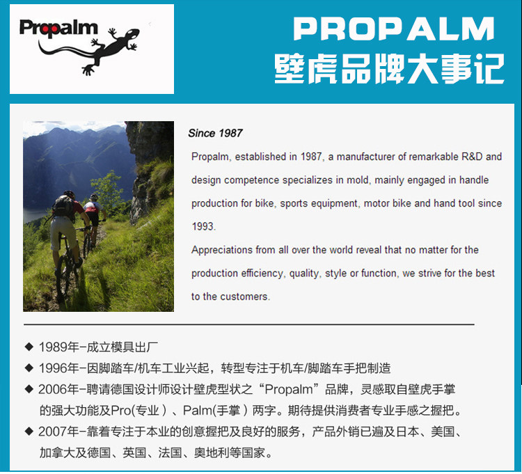 Poignées de vélo PROPALM - Ref 2338275 Image 6