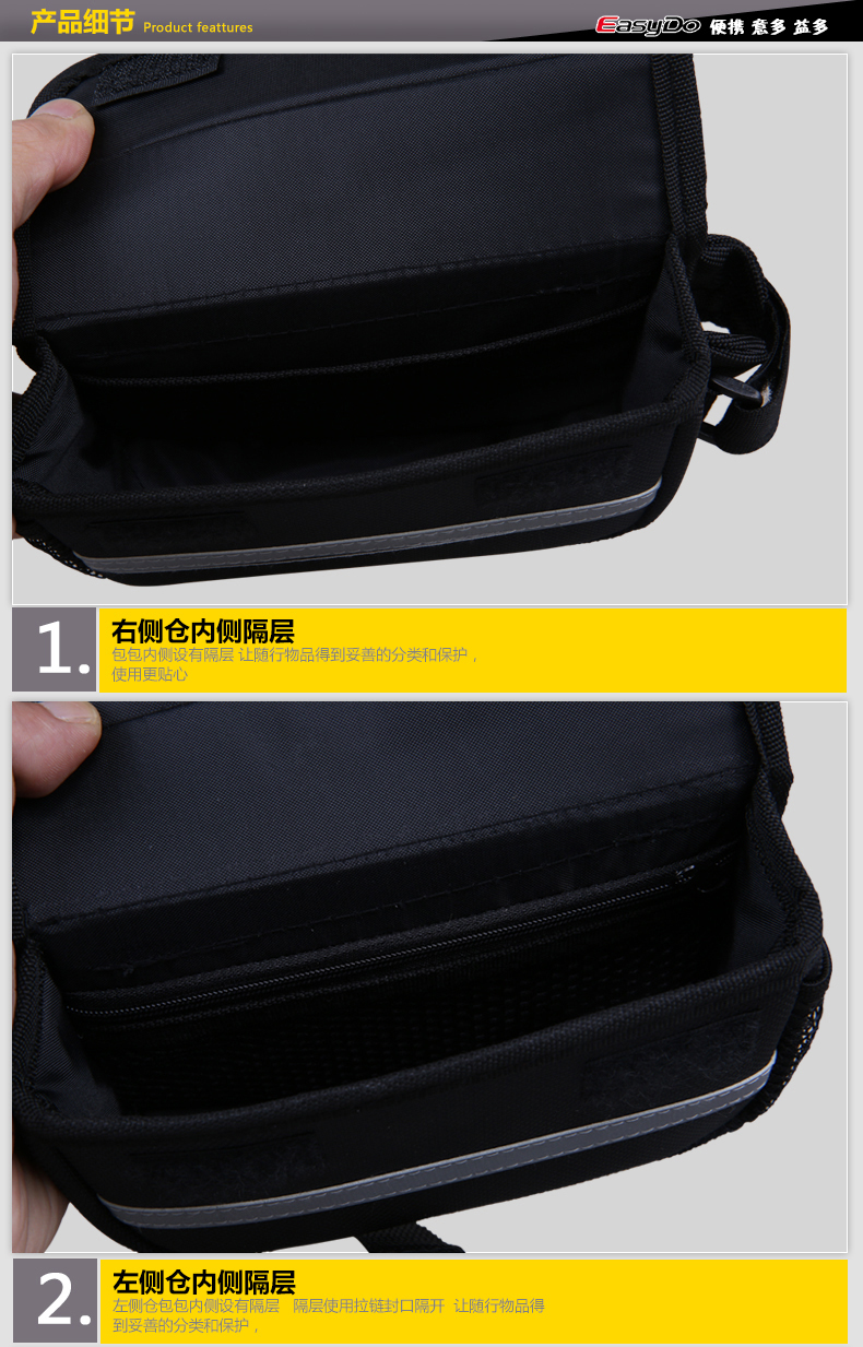 Sacoche pour vélo EASYDO - Ref 2232539 Image 46