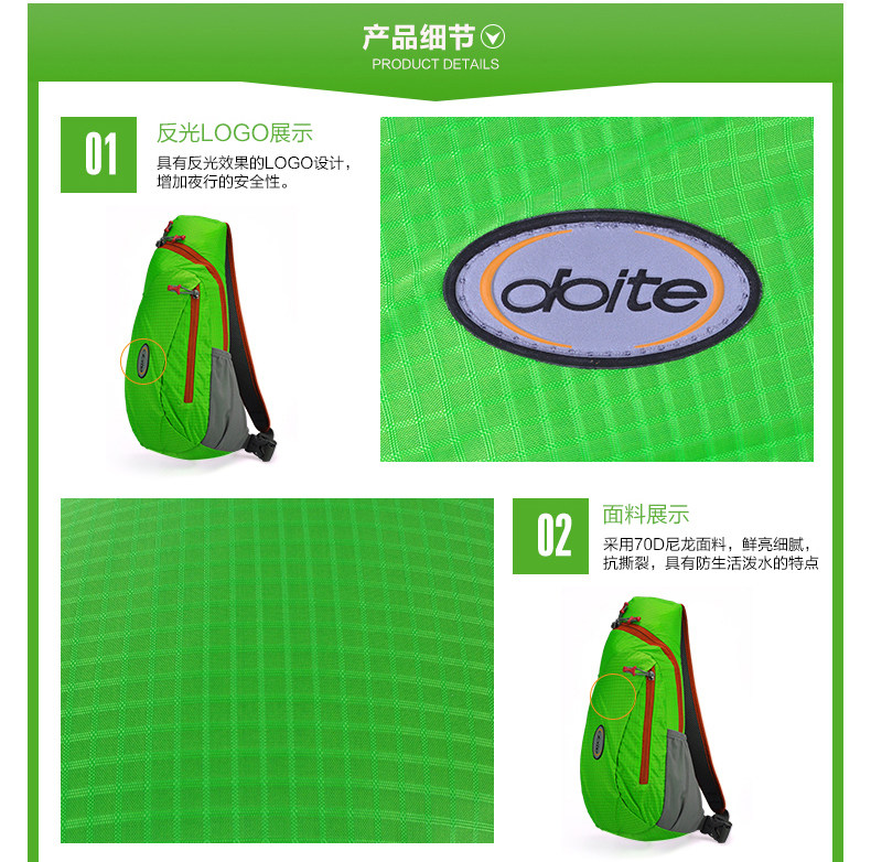 Sacoche pour vélo mixte DOITE - Ref 2214616 Image 9