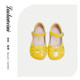 Originated from Guangzhou Lauravini brand candy-colored patent leather bow princess leather shoes LLWN320