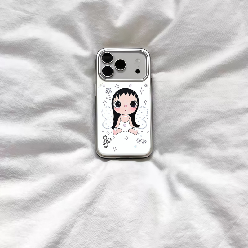ins Cute Retro Wing-Shaped Small Jade Electroplated Silver Magnetic Phone Case Suitable for Apple Iphone17Promax 1615Pro Xiaomi 1415Pro Huawei Mate80P70 Samsung S23 Anti-Drop ins Cute Retro Wing-Shaped Small Jade Electroplated Silver Magnetic Phone Case Suitable for Apple Iphone17Promax 1615Pro Xiaomi 1415Pro Huawei Mate80P70 Samsung S23 Anti-Drop