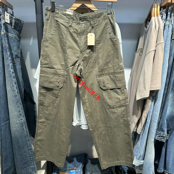 Levis Genuine 2026 Autumn Men's Loose Workwear Casual Pants 007W6-0001