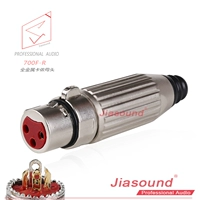 Глава JIASOUND KANNON MALE SLUCK Трехкорревая фермерские фермеры сварки микрофона Микрофон Баланс Аудио микрофон головка