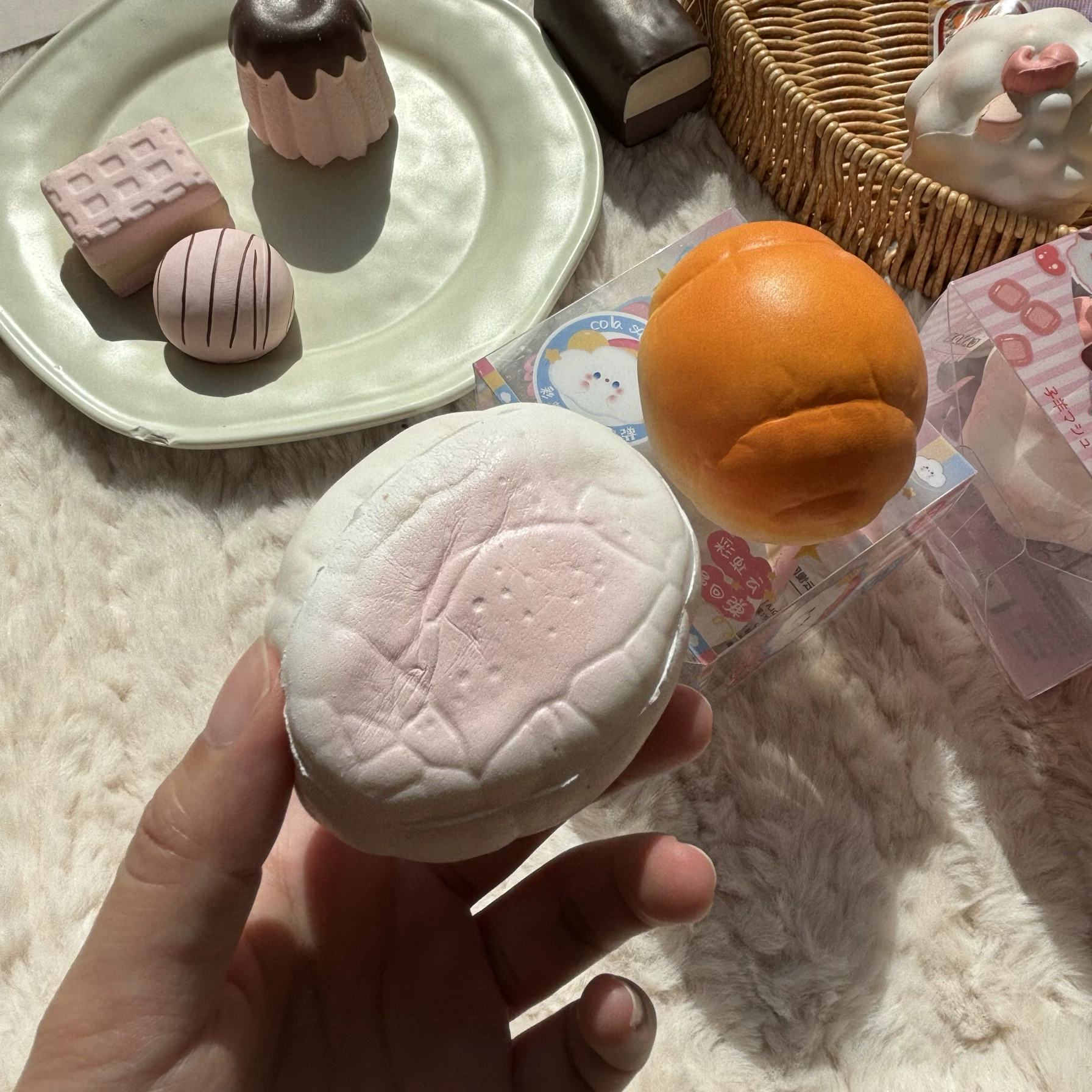 Упаковка, игрушка, слизь, реалистичное разминание, антистресс, хлеб