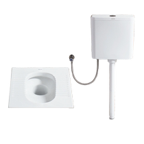 HEGII Hengjie home bathroom ceramic squat toilet water tank complete set deodorant squat toilet pit urinal multiple styles
