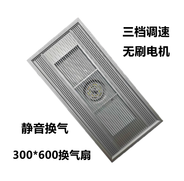 300*600 integrated ceiling fan rectangular silent toilet exhaust fan exhaust fan 30x60
