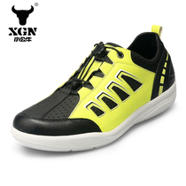 XGN Little Bulls 2021 Summer mens outdoor breathable non-slip hiking Hiking Shoes Climbing Beach Covered shoes