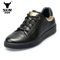 xgn Little Bulls Mens shoes 2021 Fall new headlayer Bull Leather Casual Shoes Genuine Leather Outdoor Leisure Travel Shoes