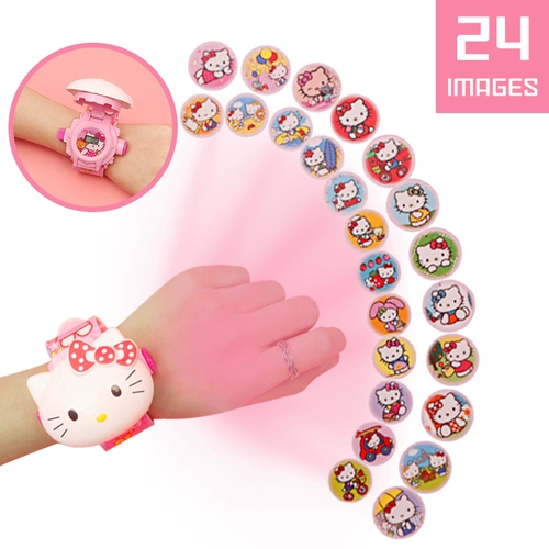 Мультяшное брендовое детское вечернее платье для мальчиков и девочек, игрушка для раннего возраста, цифровые часы, популярно в интернете