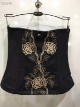 Anti-Love Paris Waist Clip Beauty Salon Belly Slimming Girdle Stomach Stomach Body Manager Abrasive Embroidery Antibacterial Skin Friendly