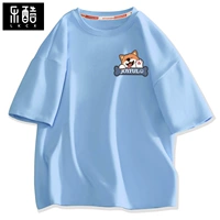 【Чистый хлопок】 небо синяя одежда (счастливая грудь Corgi)