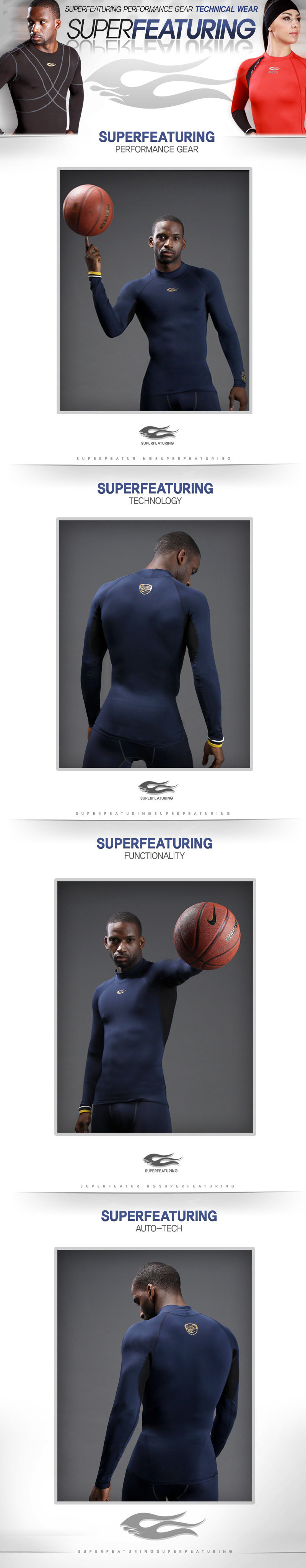 Vêtement fitness homme SUPERFEATURING - Ref 607837 Image 7