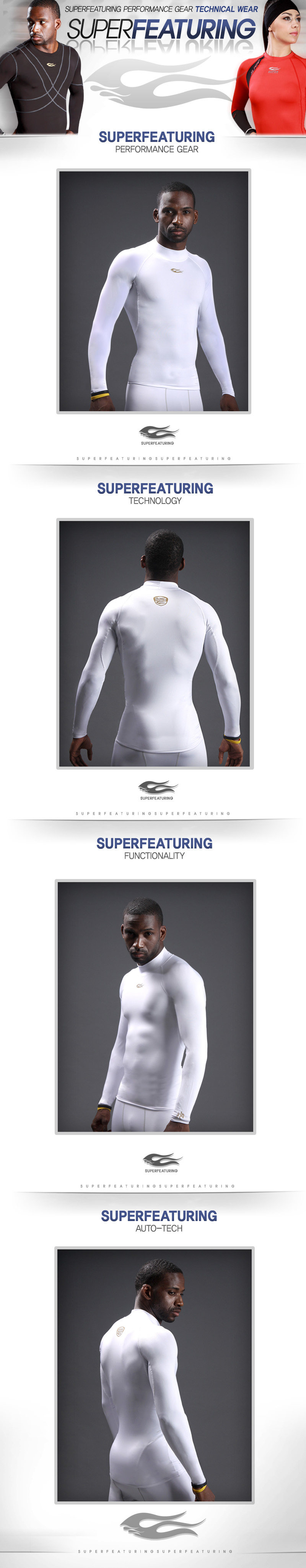 Vêtement fitness homme SUPERFEATURING - Ref 607837 Image 6