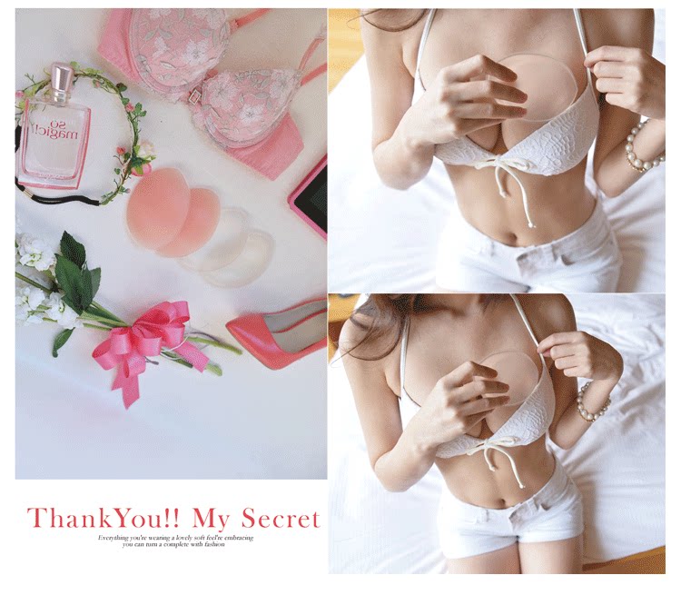 Купальный лиф 全网嗷嗷厚超厚比基尼硅胶胸垫聚拢爆乳加厚插片变波霸小胸最爱 Hai good