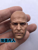 Soldier 1 6 head carving Jason Stinson Dare Death Squad Giant Tooth Shark Actor Head Sculpture Spot