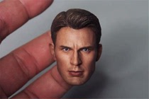 Avengers Captain America 3 without neck 1 6 soldiers head carving spot (batch)