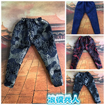 Ancient soldiers 1 6 high quality satin trousers Three kingdoms water margin Jin Yi Wei