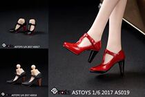 ASTOYS 1 6 three-color optional female soldier high heels suitable for HT PHICEN and other female plain bodies