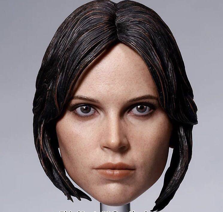 1 6 Rogue One heroine Geneso female head sculpture spot