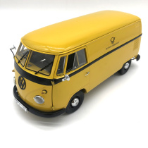 1:18 limited edition schuco Volkswagen bus VW T1 German Post van simulation alloy car model