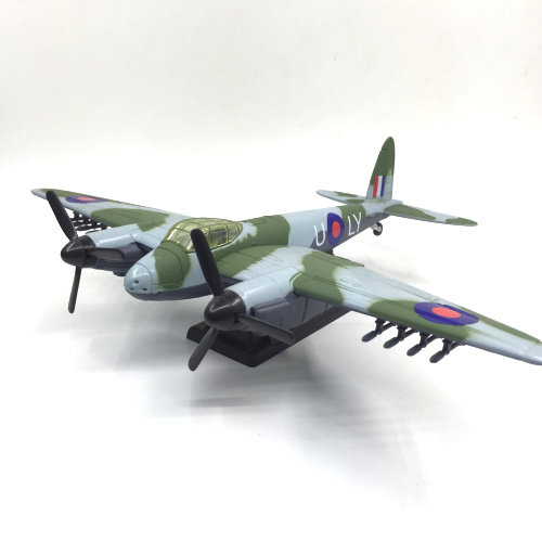 1:64 Model of Model Aircraft for Model of Mosquito Bomber in World War II