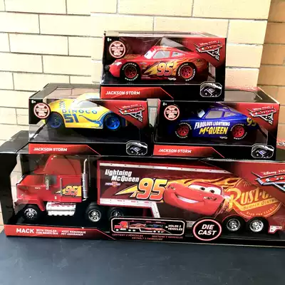 1:24 jada large alloy car racing story mobilization McQueen McQueen McQueen model toy