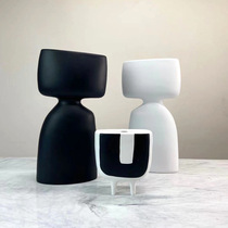 Nordic simple modern abstract cartoon character ornaments model room childrens room living room study creative desktop furnishings