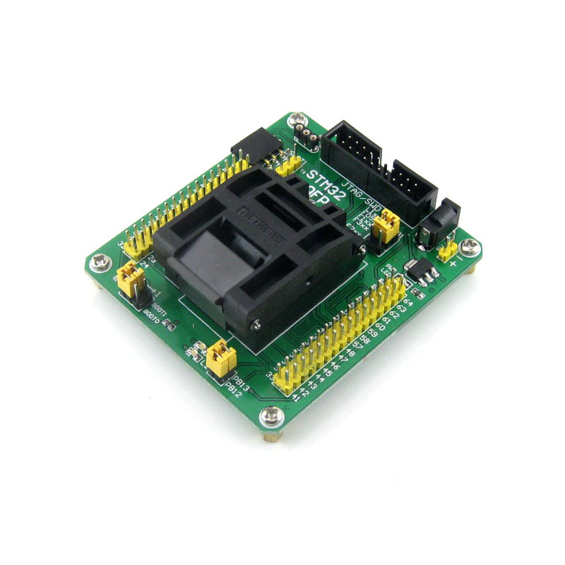 Waveshare STM32 编程座 测试座 烧录座 STM32F STM32L QFP64