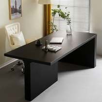 All solid wood desktop computer table simple modern desk boss desk writing desk designer workbench