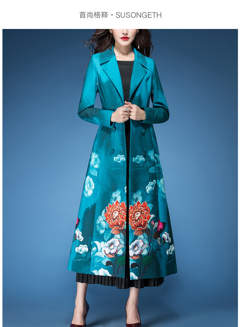 Trench pour femme SUSONGETH     en Polyester - Ref 3225891 Image 16