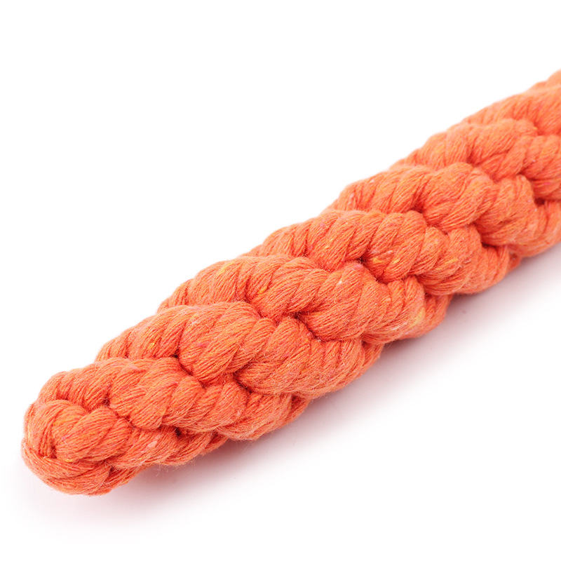 Sản phẩm mới pet mol rod dog sạch răng cắn cà rốt mèo rope knot bông sợi dây thừng đồ chơi do choi cho meo