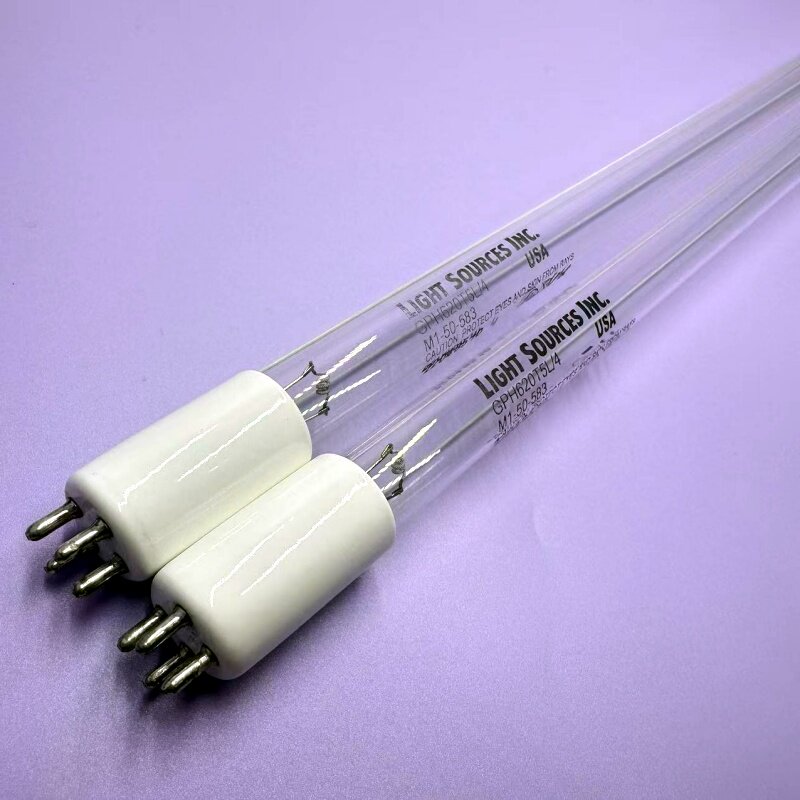 LightSources GPH620T5L/4整套 紫外灯杀菌器用消毒灯紫外线灯29W