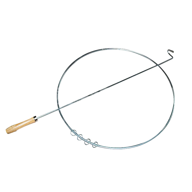 Roller ring color roller ring with rough iron ring 38 cm 50 cm wood handle iron ring children's toys