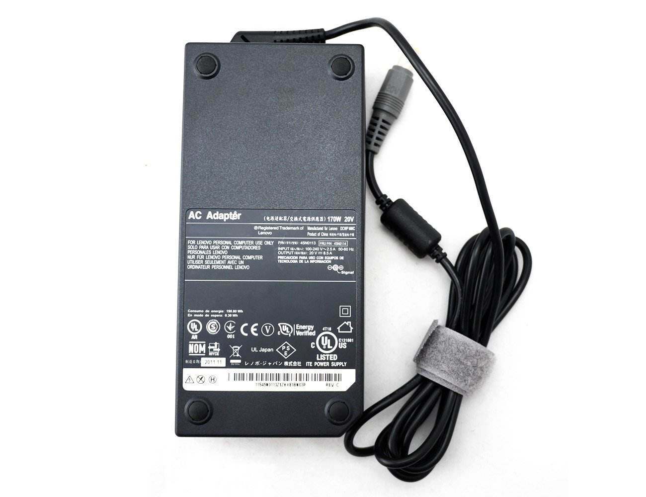 Original Lenovo Thinkpad 170W W520 W530 Power Supply 20V 8 5A Charger