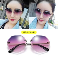 Серебряная рама-градиент фиолетовый