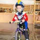 Tùy chỉnh mùa thu và mùa đông cân bằng quần áo xe đạp trẻ em cộng với bộ đồ thể thao dài tay nhung - Smart Scooter