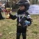 Tùy chỉnh mùa thu và mùa đông cân bằng quần áo xe đạp trẻ em cộng với bộ đồ thể thao dài tay nhung - Smart Scooter