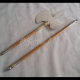 Long handle ax Stainless steel mountain ax Long ax Stainless steel big ax Martial arts equipment Eighteen kinds of weapons Long soldiers are not sharpened