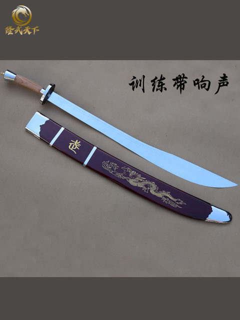 Tai Chi Sword, Chinese Martial Arts Sword, Performance Sword, Tai Chi Soft Sword, Morning Exercise Sword, Performance Sword for Adults and Children, Unsharpened