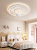 Nvc Lighting French Medieval Pu Lamp Plate Cream Creative Bedroom Ceiling Lamp Senior Designer Art Lamp