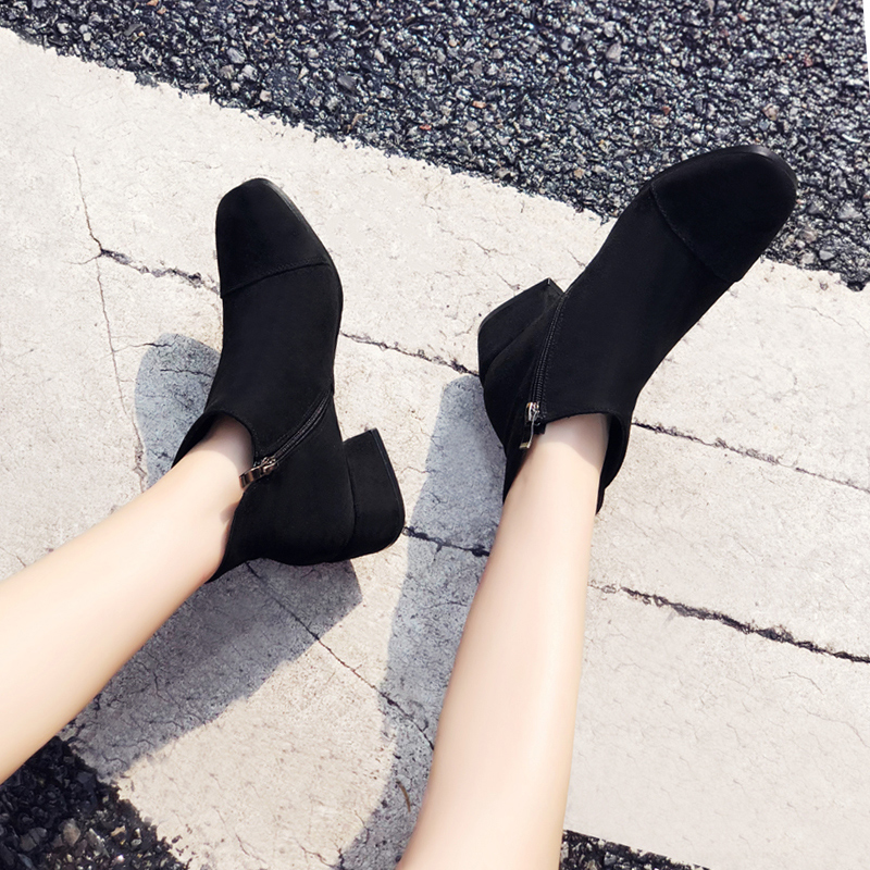 Bottes mi-saison femme en Caoutchouc - Ref 3249393 Image 4