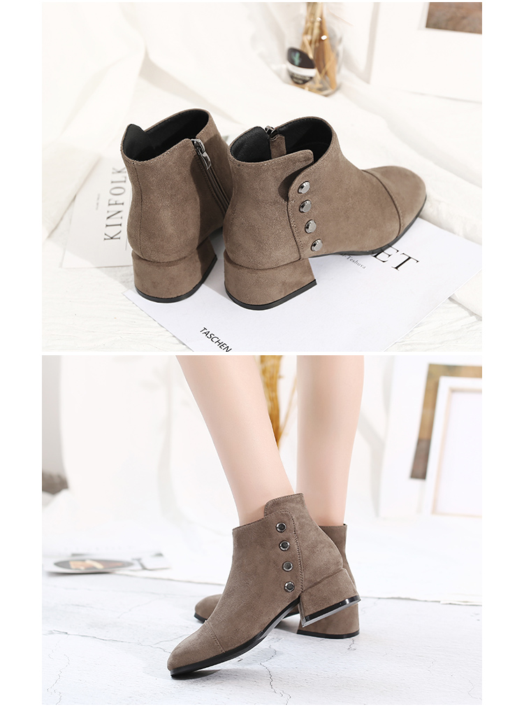 Bottes mi-saison femme en Caoutchouc - Ref 3249393 Image 19